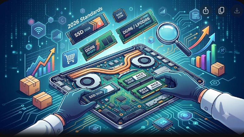 Современные модули оперативной памяти и SSD накопителей для апгрейда ноутбука в магазине Техно Сейлз